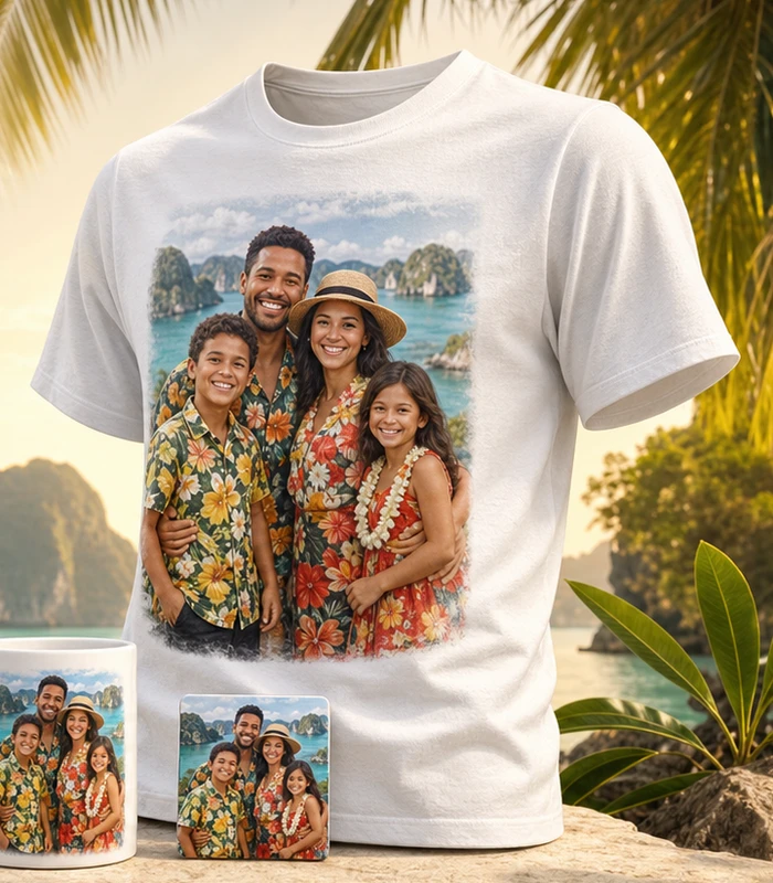 Custom printed T-shirt
